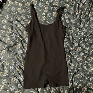 Black Tank Top One Piece